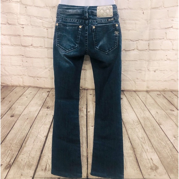 ❌SOLD❌Miss Me❤️🔥Mid-Rise Boot Cut-Bejeweled❤️🔥Measurements in Pics❤️🔥 - Picture 4 of 16